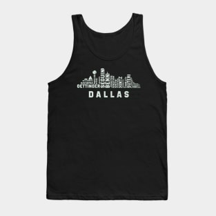 Dallas Hocket Roster Skyline 23 Tank Top